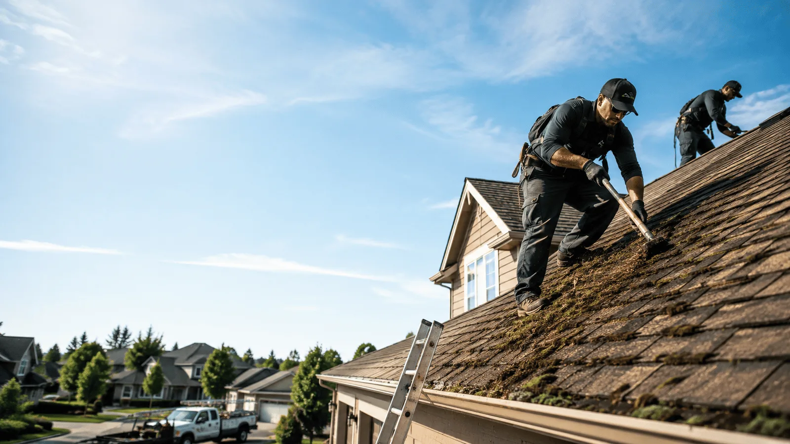 Roof Moss Removal in Merrimack, NH near me